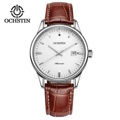 

Augustus OCHSTIN imported movement leather waterproof mens automatic mechanical watch mens watch