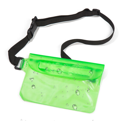 

Waterproof Pouch with Adjustable Waist Strap Waterproof Waist Bag For Beach Boating Fishing Swimming