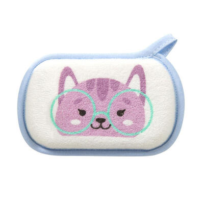 

Baby Bath Sponge Shower Soft Infant Body Wash Cotton Rubbing Accessories