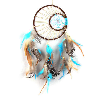 

Dream Catcher Feather Wind Chimes Car Pendant Hanging Home Room Decor Gift