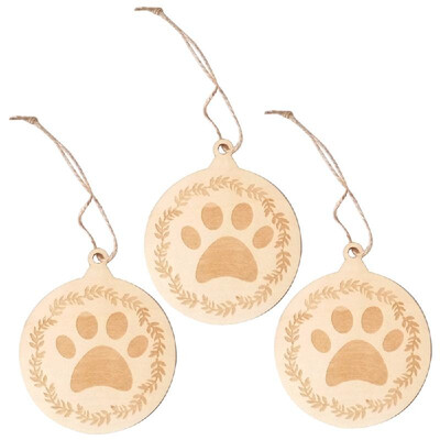 

Wooden Crafts Christmas Tree Hanging Pendants Ornaments Party Decor Wedding Supplies