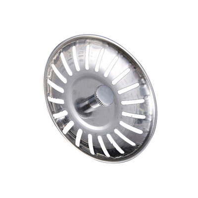 

Stainless Steel Kitchen Sink Strainer Hair Stopper Shower Drain Hole Trap Filter