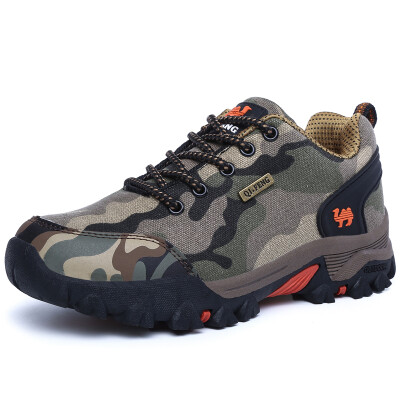 

Couple Camouflage Hiking Shoes Anti-Skid Outdoor Sports Camping Sneakers