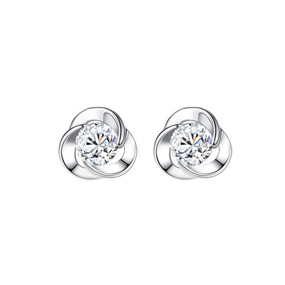 

Stud earrings feminine temperament earrings simple small earlobe suitable earrings