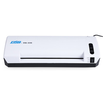 

Refurbished DSB HQ - 236 Thermal Cold Laminator 2 Roller System Laminating Pouches Document Photo Lamination High Speed Laminate