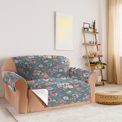 

Toponeto Anti-Slip Quilted Sofa Couch Cover Chair Pet Dog Kids Mat Furniture Protector