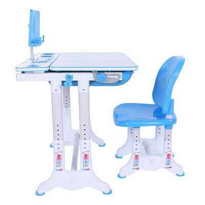 

Greensen Desk Study Desk Household Writing Desk&Chair Set Desk&Chair Combination in Blue