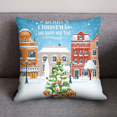 

Tailored Print Pillow Case Polyester Sofa Car Cushion Cover Home Decor