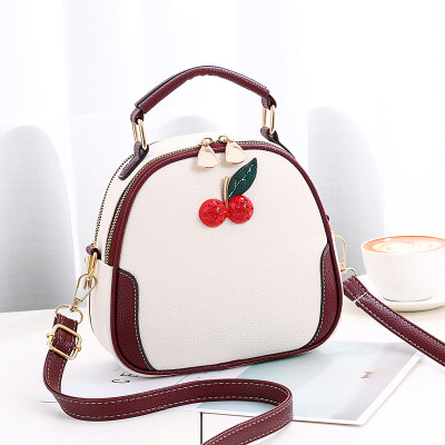 

Cherry shoulder bag small womens new wave summer Korean fashion wild Messenger bag fairy girl