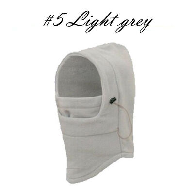 

Unisex Full Face Mask Fleece Cap Balaclava Neck Warmer Hood Winter Sports Men Women