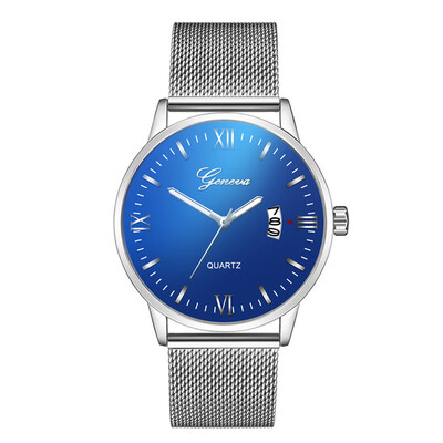 

Gobestart Luxury Watches Quartz Watch Stainless Steel Dial Casual Bracele Watch