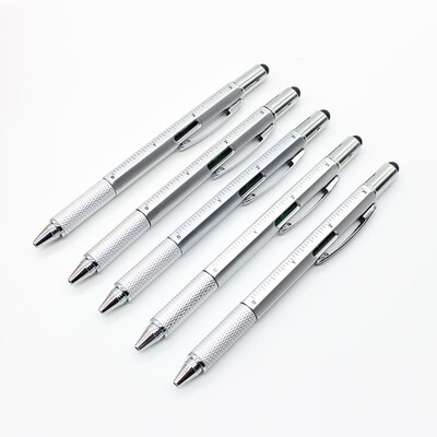 

Ballpoint Pen Screwdriver Ruler Spirit Level Multifunction Tool