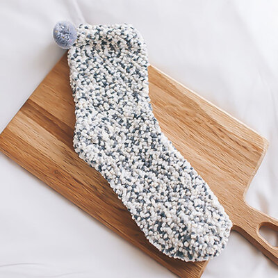 

2 Gift Boxes Valentines Day Christmas Socks Womens Cozy Super Soft Warm Fuzzy Plush DIY Socks