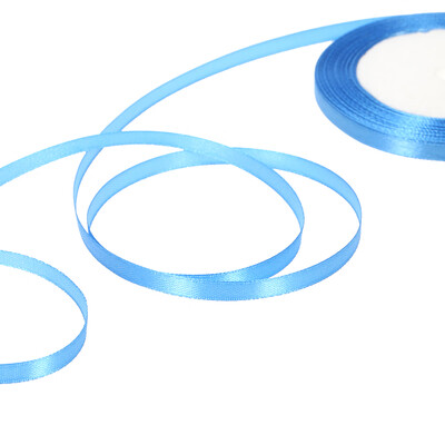 

25 YardsRoll 6mm Width Silk Satin Ribbon DIY Handmade Materials for Home Wedding Party Decorations Invitation Card Gift Wrapping