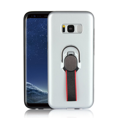 

Phone Ring Case Samsung Galaxy S8 S8 Magnetic Stand Cover Samsung S8 Plus SM G950FD G950F G955FD G955F Hybrid TPU Bumper Case