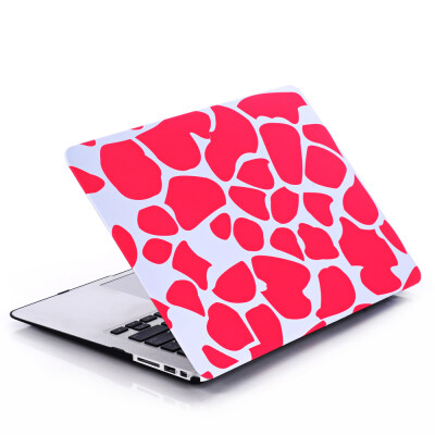 

Ultra Thin Light Weight White Purple Leopard Print Pattern Laptop Hard Case Shell Cover for Apple Macbook Retina 13 133in