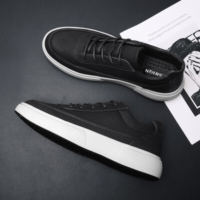 

Shoes mens tide shoes Korean version of Joker small white shoes mens youth trend mens board shoes canvas casual shoes British m