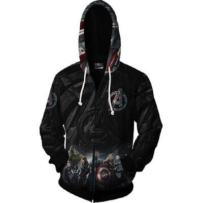 

Mens Customize Movie 3D Printed Hoodies Long Sleeve Fashion Hooded Pullovers Tops