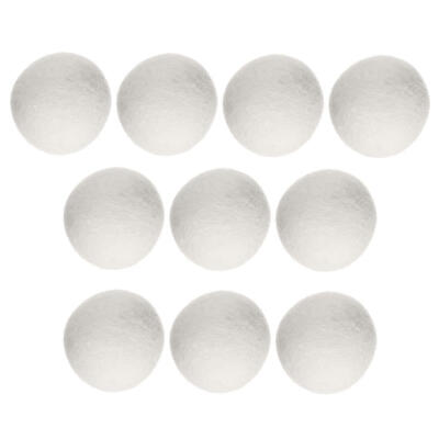 

10pcs Wool Felt Wrinkle Releasing Reusable Laundry Steamy Dryer Ball Washer