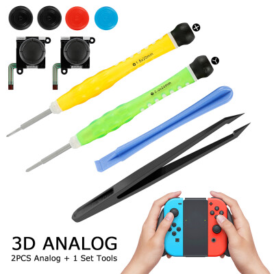 

Two Pack Analog 3D Joy con Joystick Replacement for Nintendo Switchjoycon Switch joysticks compatiable with Left joycon Right