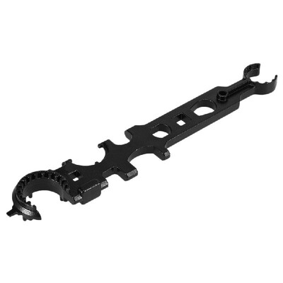 

Multi-functional Armorer Wrench Tactical Combo Wrench Steel Smith Heavy Duty Hunting Armorer Spanner