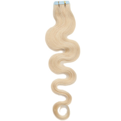 

Curly Tape in Human Hair Extensions Long Straight Seamless Skin Weft Glue in Hairpieces Invisible Double Sided Tape