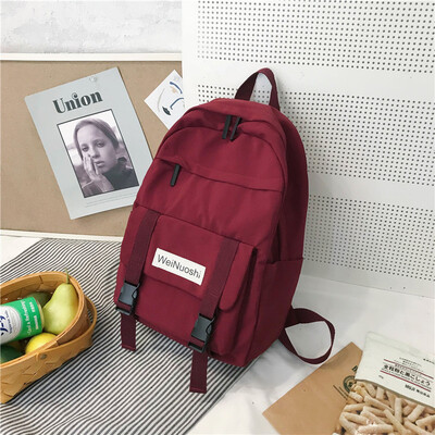 

High School StudentsBackpack Sen Department Leisure Japan&Hong Kong Fashion Brand Large Capacity Shoulder Bags