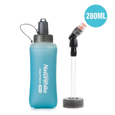 

420ML 280ML Collapsible Water Bottle Foldable Drinking Bottle Anti-bacterial Hydration Soft Bottle Wide Mouth Water Container Sp