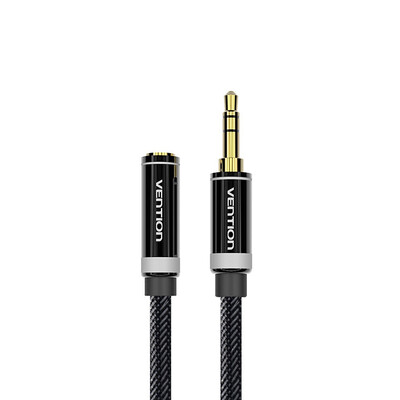 

VENTION 35mm Audio Extension Cable Stereo Male to Female Audio Adapter AUX Cable for Car Smartphone PC MP3 5m1640ftBlack