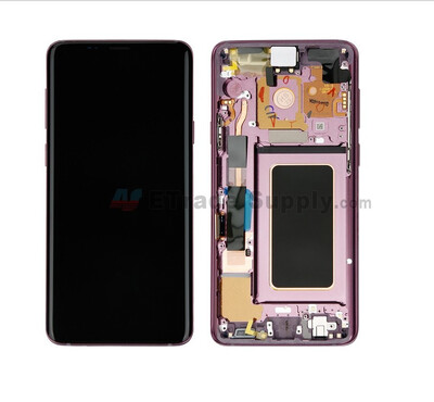 

For Galaxy S9 Plus Series LCD Screen&Digitizer Assembly with Front Housing Replacement - Purple - Without Logo - Grade