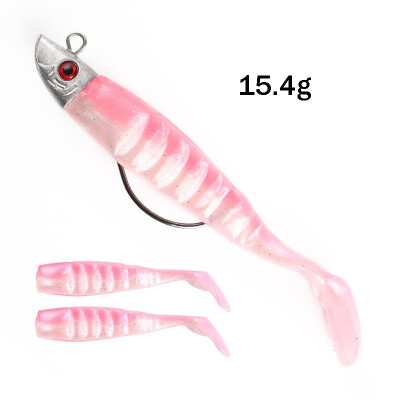 

Soft Jig Fish Lead Head Fishing Lure 100mm154g 120mm26g Jigging Soft Bait Fishing Tackle For Ice Fishing Saltwater Fresh