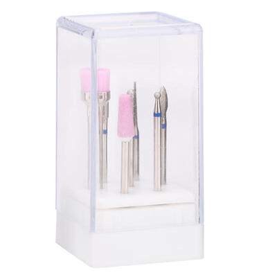 

Greensen 7pcs Set Nail Drill Bits File Grinding Head Set Electric Manicure Pedicure Nail Art Tools