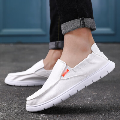 

Mens shoes summer 2019 new Lok Fu shoes British shoes casual a pedal Korean version of the trend of breathable lazy shoes