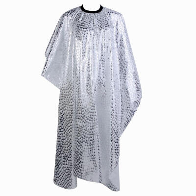 

Hair Cut Cover Cloth Feather Pattern Waterproof Hairdresser Cape