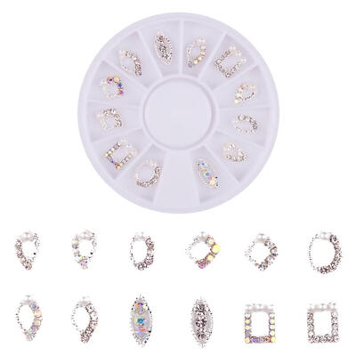 

Charm Crystals Rhinestones Hollow Out Glitter Stickers Nail Art Decoration