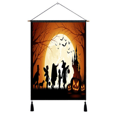 

Toponeto Unframed Hallowmas Oil Painting Print Picture Home Wall Room Wall Hanging