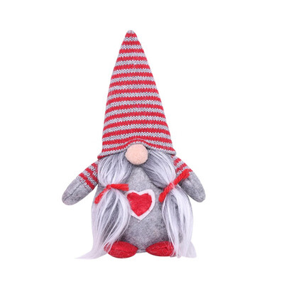

Christmas Natal Handmade Swedish Elf Toy Home Decor Santa Nisse Nordic Figurine Plush Winter Table Ornament Christmas Decoratio