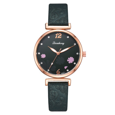 

Fashion printed watch snowflake mirror rhinestone scale noble female watch