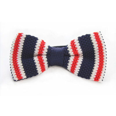 

Manufacturers retail wholesale custom-made knitted cotton bow tie a generation of new knitted bow tie wool bow tie