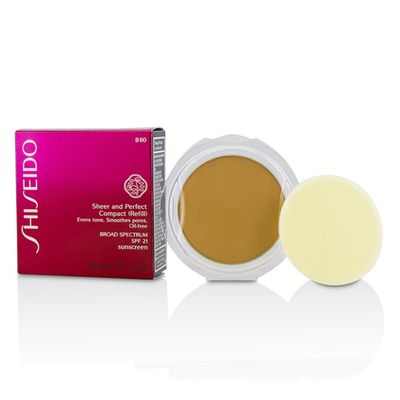 

SHISEIDO - Sheer & Perfect Compact Foundation SPF 21 Refill - B60 Natural Deep Beige 10g035oz