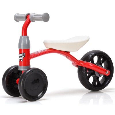 

3 Wheels Kids Riding Toy Balance Walker Bike-Red