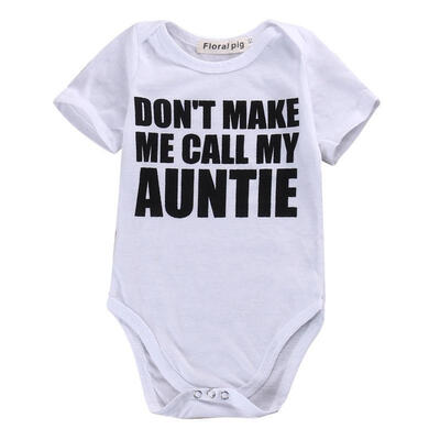 

Cotton Newborn Infant Baby Boy Girls Bodysuit Romper Jumpsuit Clothes Outfits 0-18M