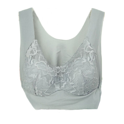 

Toponeto Womens Sexy Lace Bra Female Wire Free Underwear Bra