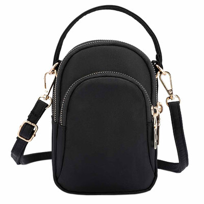 

Tailored Womens Shoulder Messenger Bag Lightweight Nylon Bag Mobile Phone Headset Bag