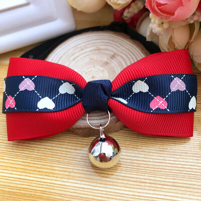 

1Pcs Adjustable Dog Cat Pet Bow Tie With Bells Cute Puppy Kitten Necktie Collar Accessories Drop Shipping
