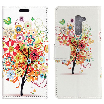 

MOONCASE Millet Pocophone F1 Pattern Leather Case - Mangrove