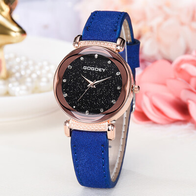 

RM Fashion Simple Without Numeral Scale Starry Dial Dial Quartz Female Watch