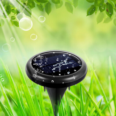 

Siaonvr 2PC Waterproof And Rain Proof Ground Lamp Courtyard Lawn Lamp Light Lamp Black