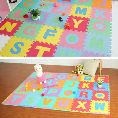 

Siaonvr 36pc Alphabet Numbers EVA Floor Play Mat Baby Room ABC Foam Puzzle