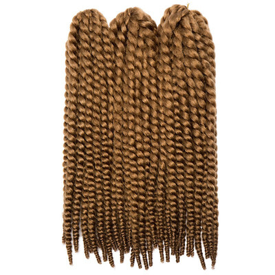 

3 Packs Twist Crochet Hair Havana Mambo Twist Crochet Hair Braiding 12 strandspack Synthetic Hair Extensions